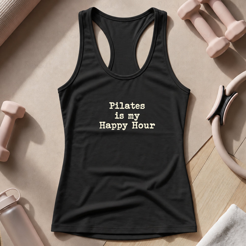 Pilates Is My Happy Hour Tank Top