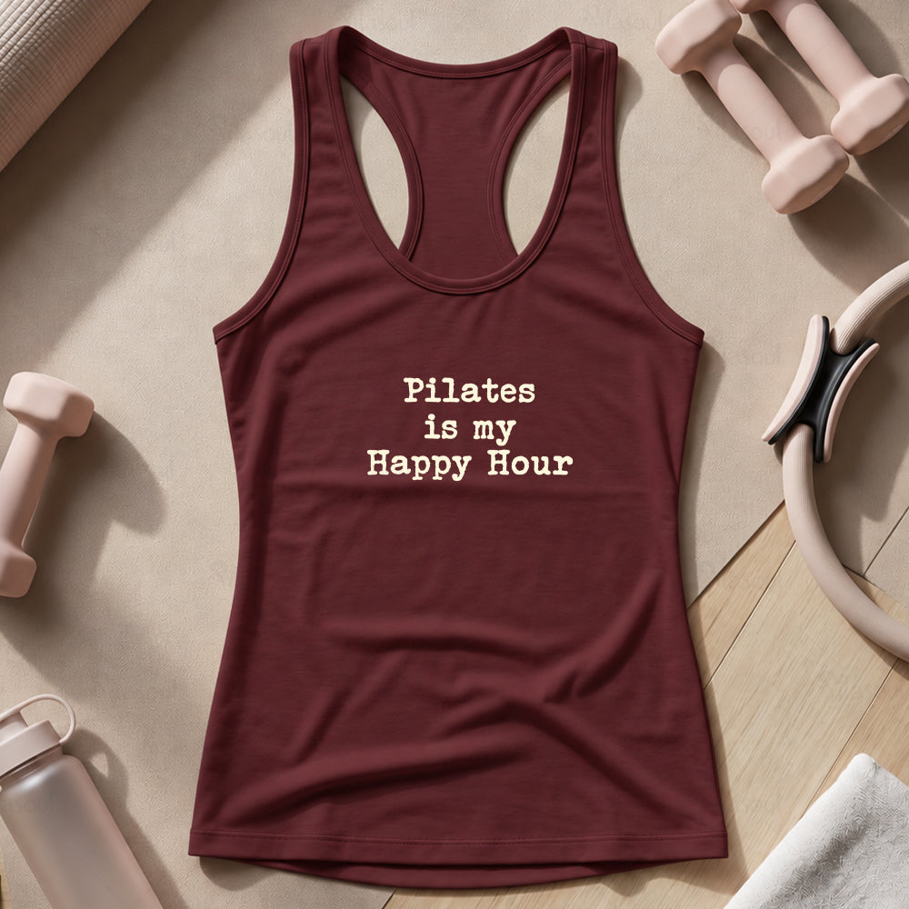 Pilates Is My Happy Hour Tank Top