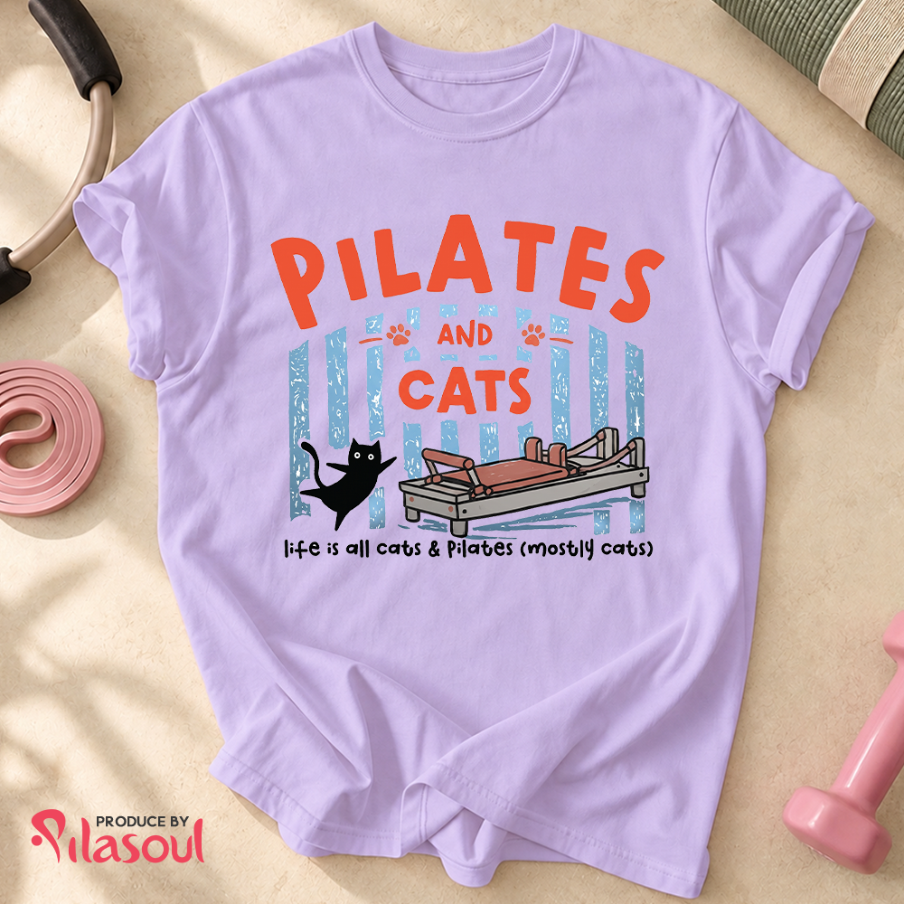 Pilates and Cats Shirt
