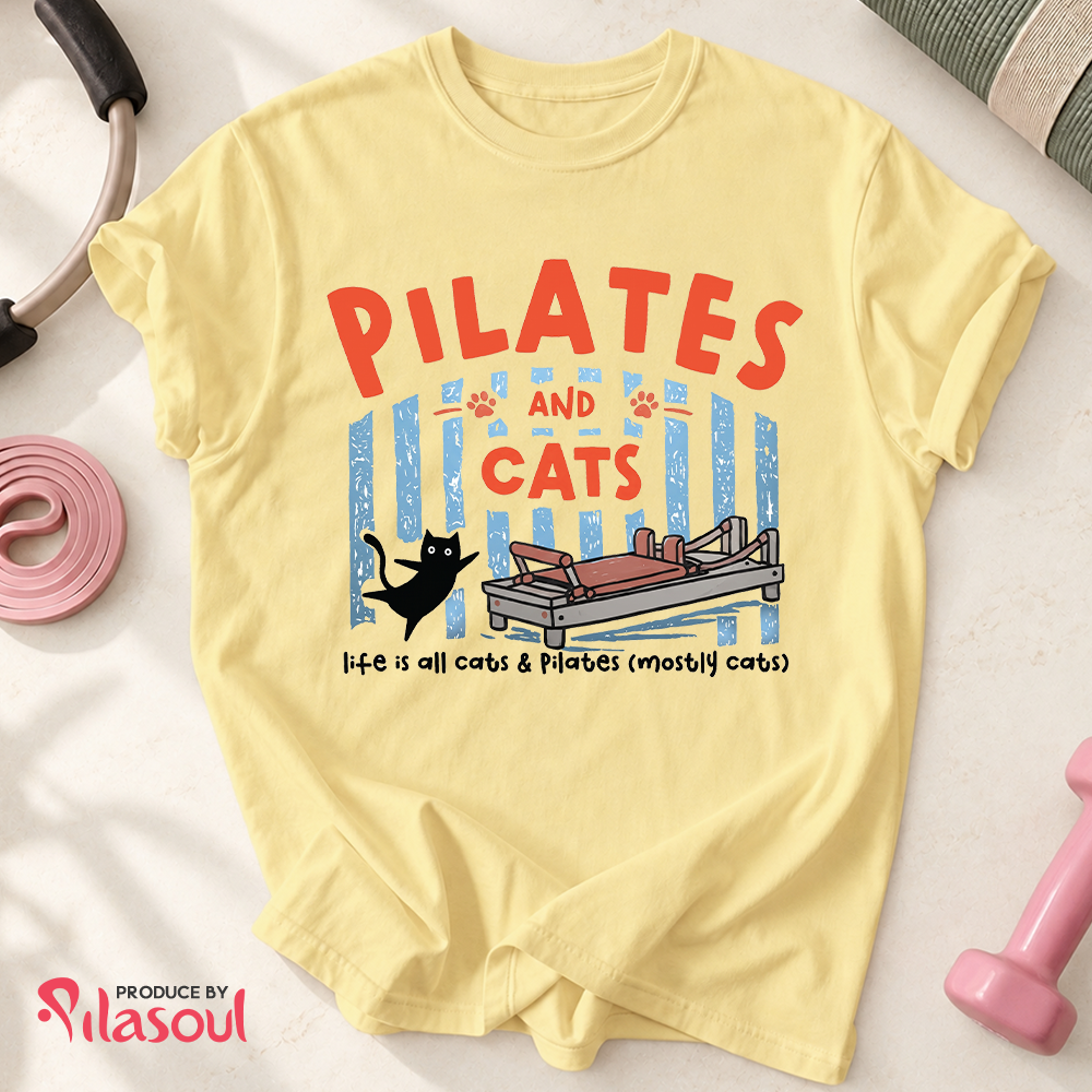 Pilates and Cats Shirt