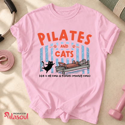 Pilates and Cats Shirt