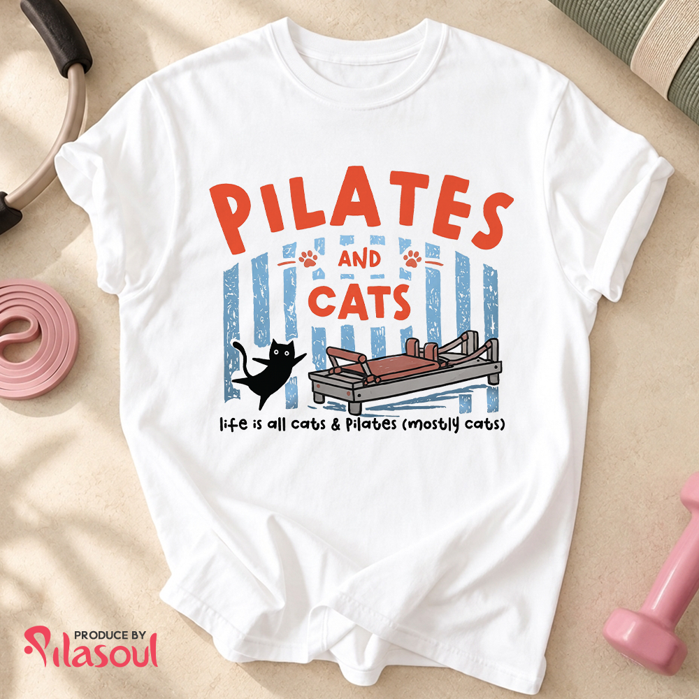 Pilates and Cats Shirt