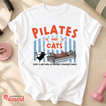 Pilates and Cats Shirt