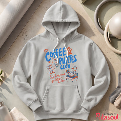 Coffee & Pilates Club Hoodies