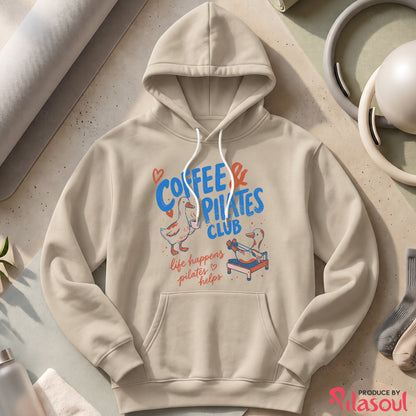 Coffee & Pilates Club Hoodies
