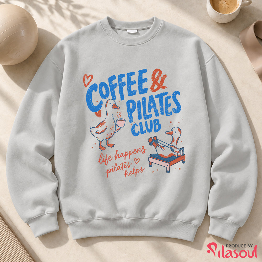 Coffee & Pilates Club Sweatshirt