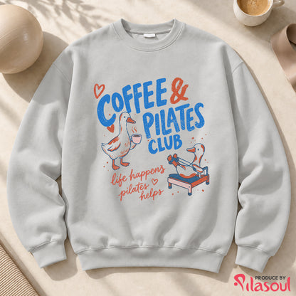 Coffee & Pilates Club Sweatshirt