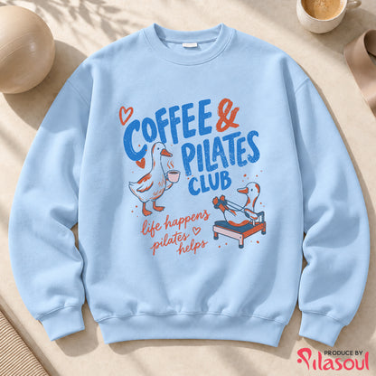 Coffee & Pilates Club Sweatshirt