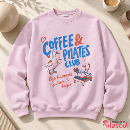 Coffee & Pilates Club Sweatshirt