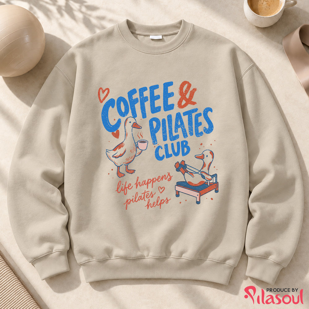 Coffee & Pilates Club Sweatshirt