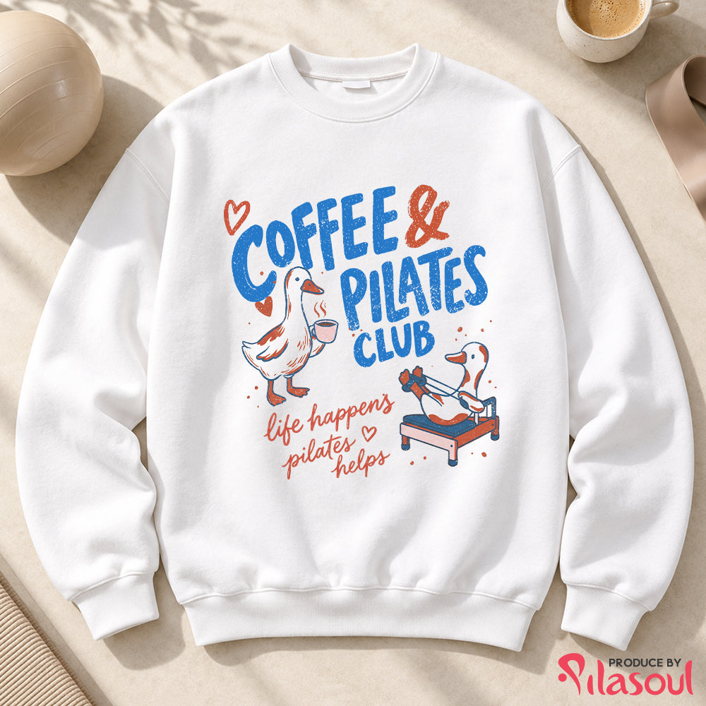 Coffee & Pilates Club Sweatshirt