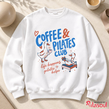 Coffee & Pilates Club Sweatshirt