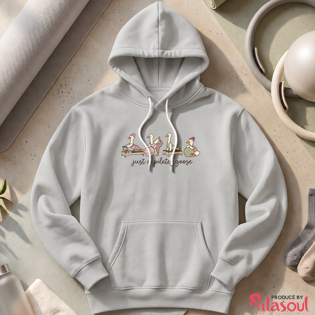 Just a Pilates Goose Hoodies