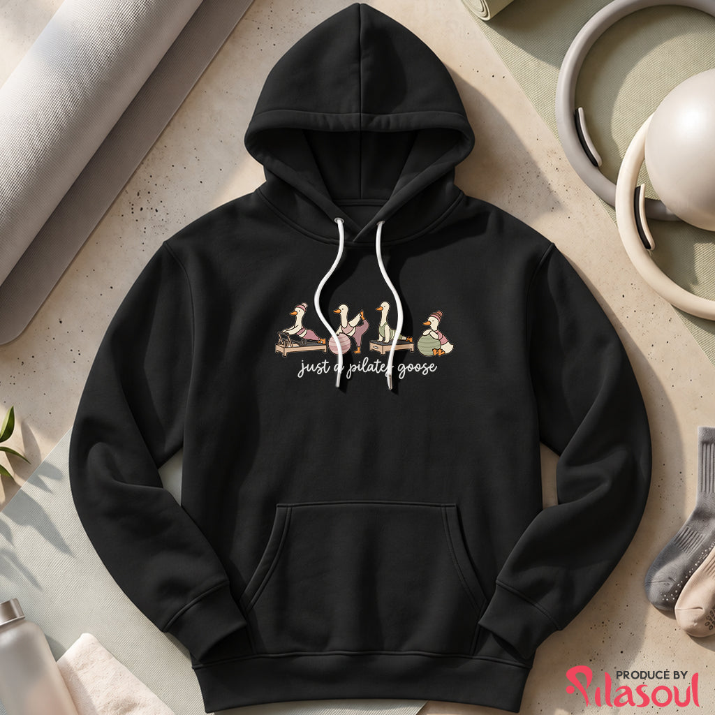 Just a Pilates Goose Hoodies