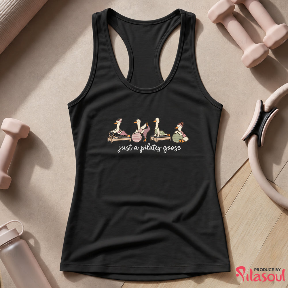 Just a Pilates Goose Tank Top