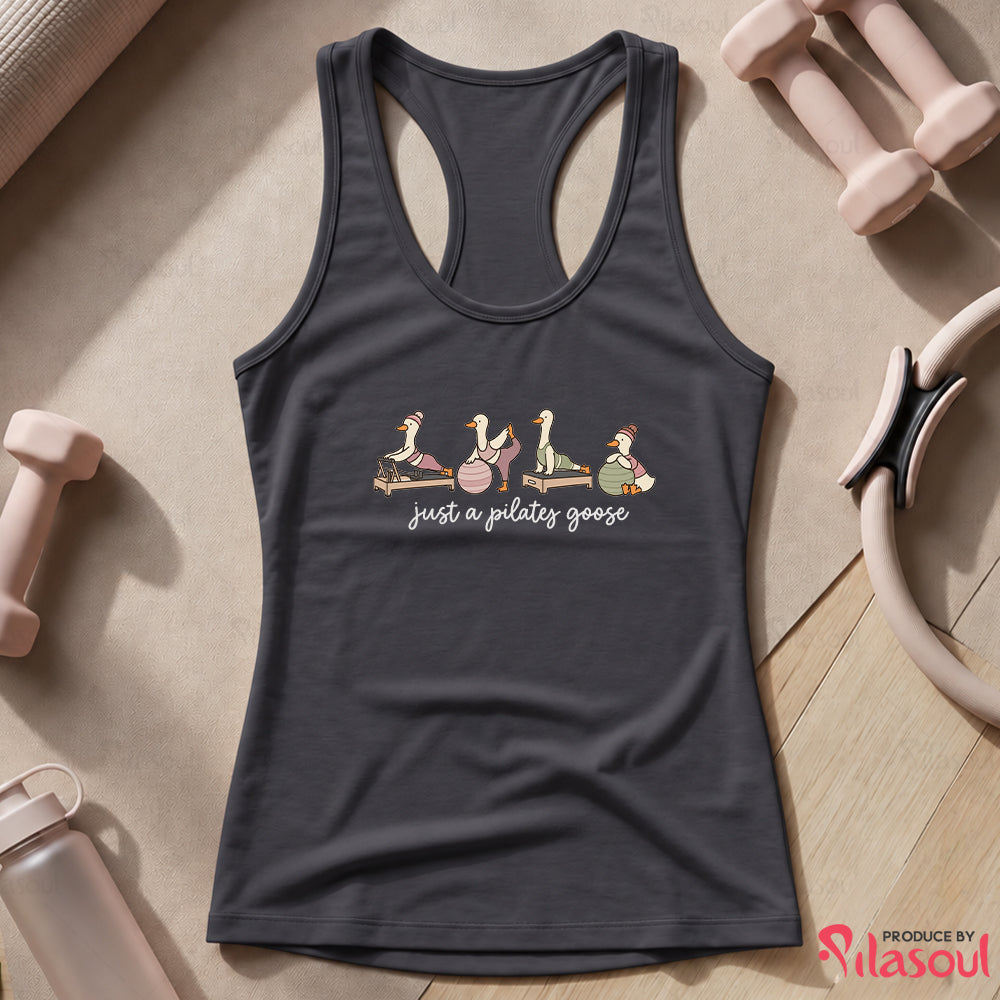 Just a Pilates Goose Tank Top