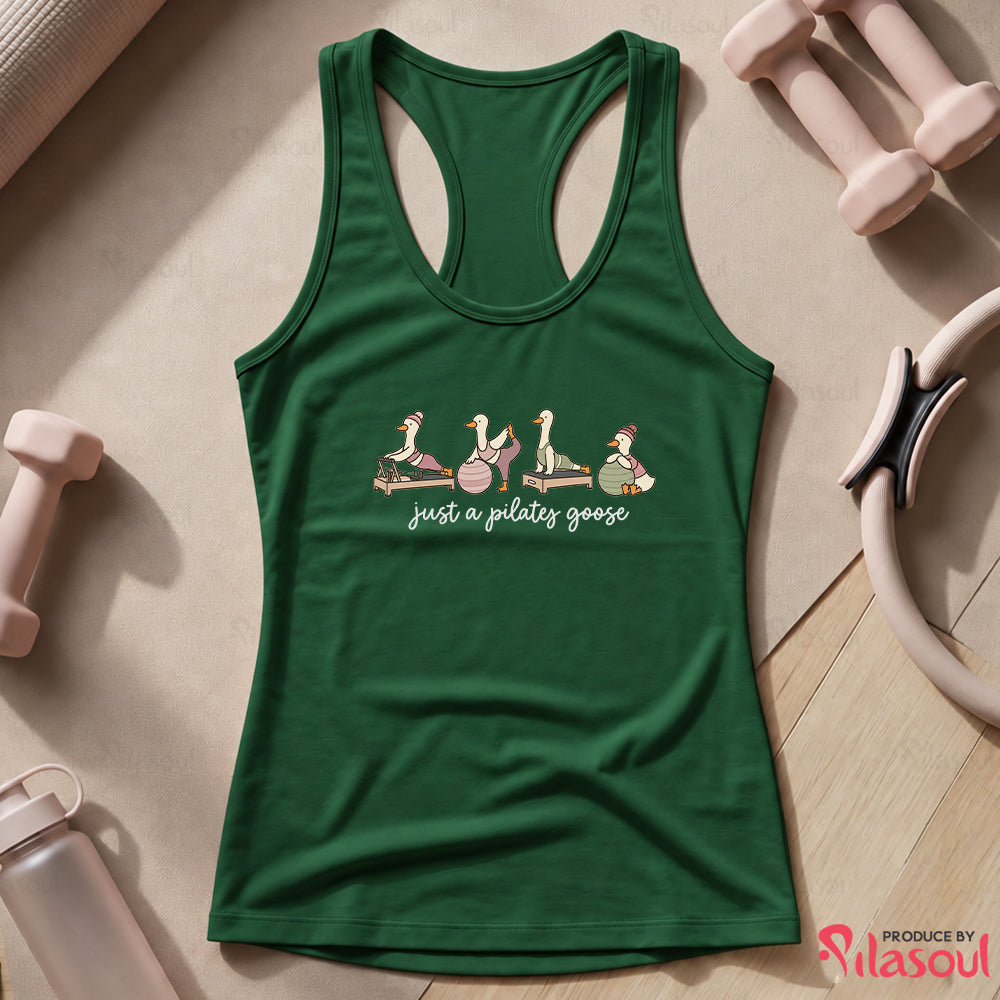 Just a Pilates Goose Tank Top