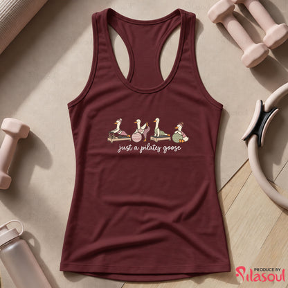 Just a Pilates Goose Tank Top