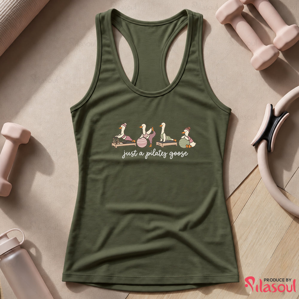 Just a Pilates Goose Tank Top