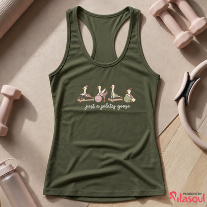 Just a Pilates Goose Tank Top