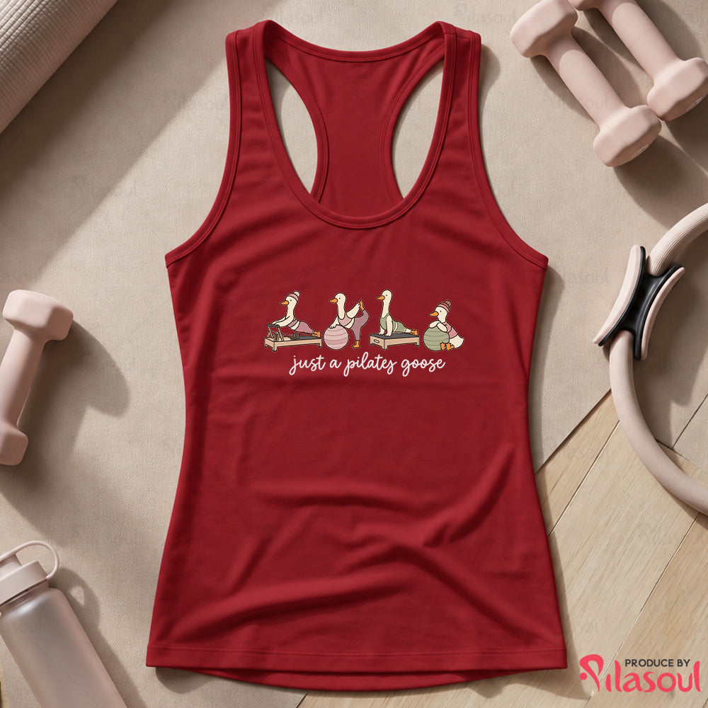 Just a Pilates Goose Tank Top
