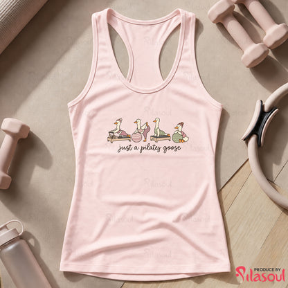 Just a Pilates Goose Tank Top