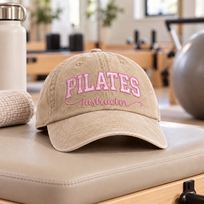 Pilates Instructor- Embroidered Cap