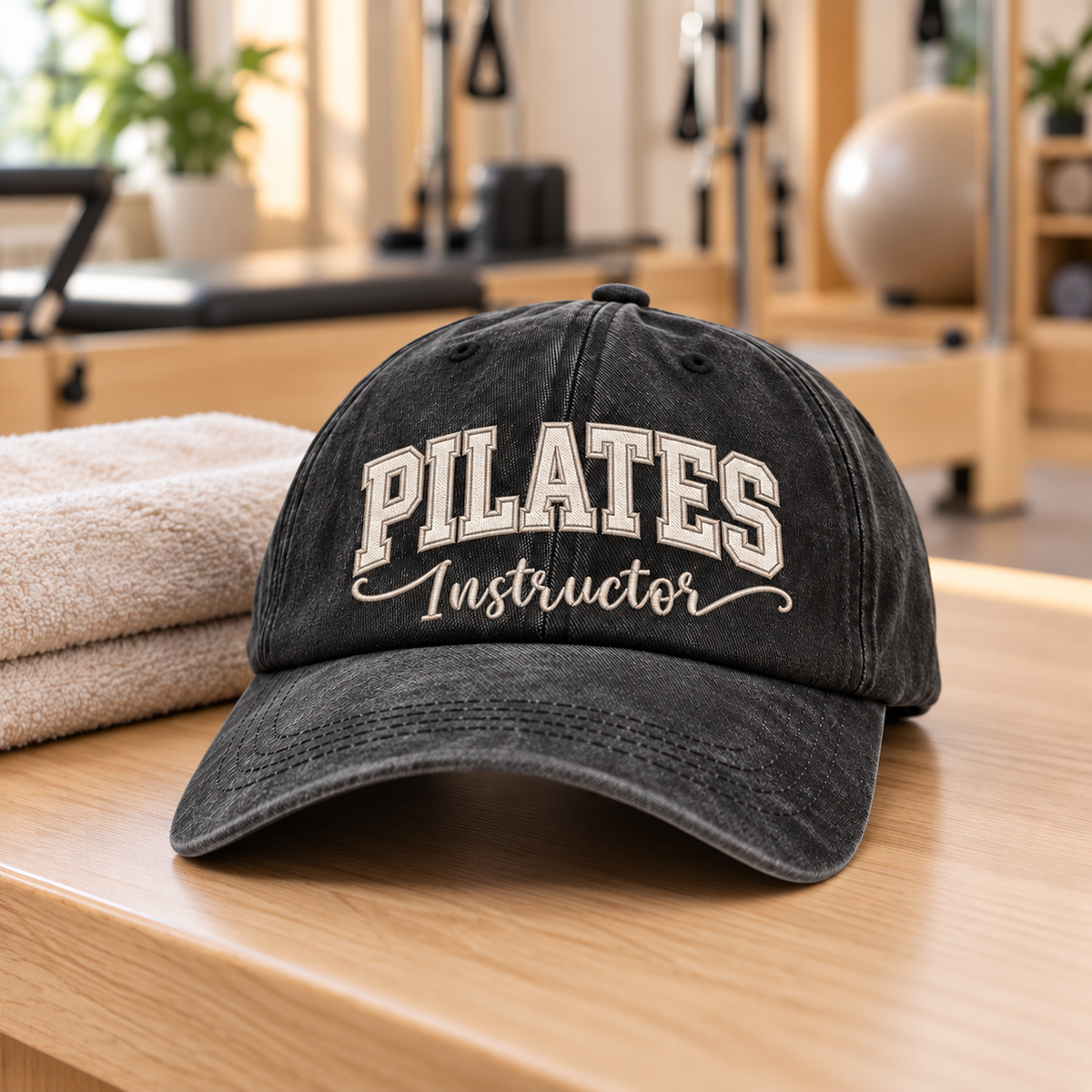 Pilates Instructor- Embroidered Cap