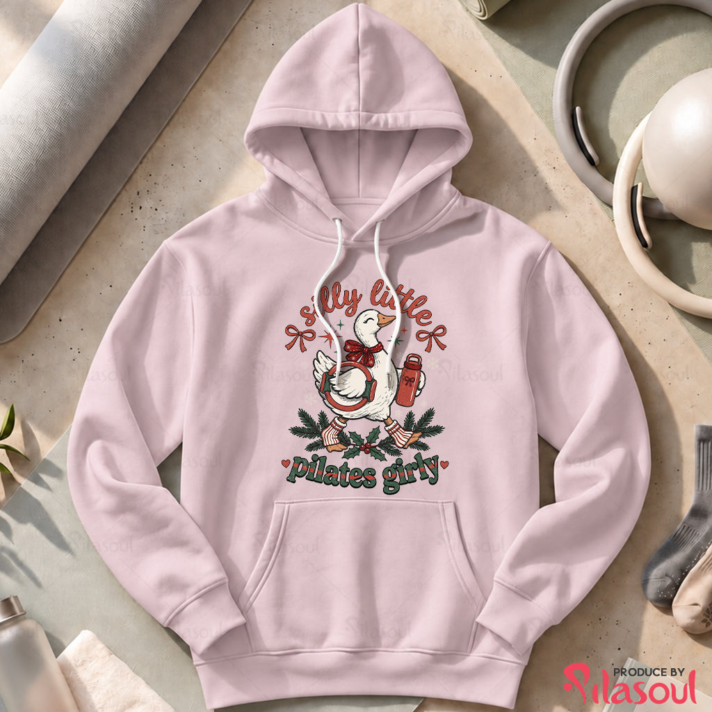 Silly Little Pilates Girly Hoodies
