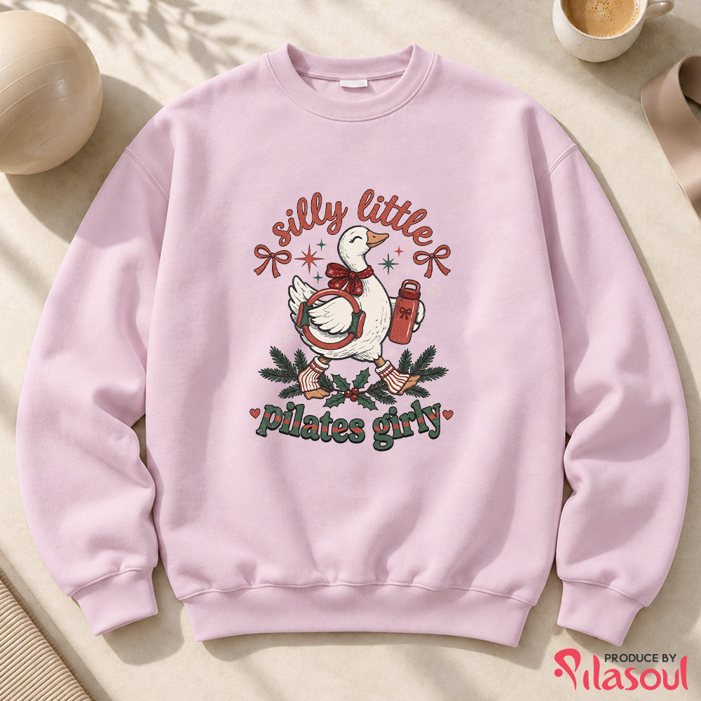 Silly Little Pilates Girly Sweatshirt