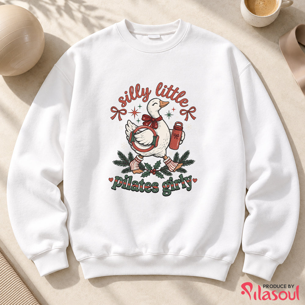 Silly Little Pilates Girly Sweatshirt