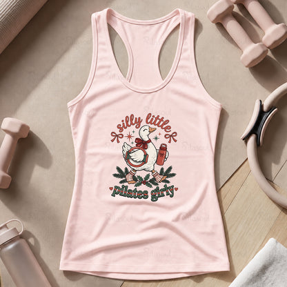 Silly Little Pilates Girly Tank Top