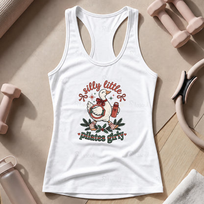 Silly Little Pilates Girly Tank Top