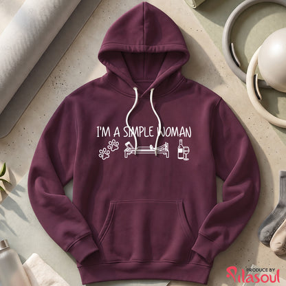 I'm a simple woman Hoodies