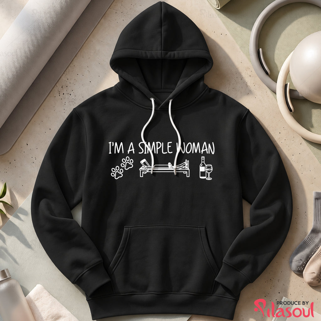 I'm a simple woman Hoodies