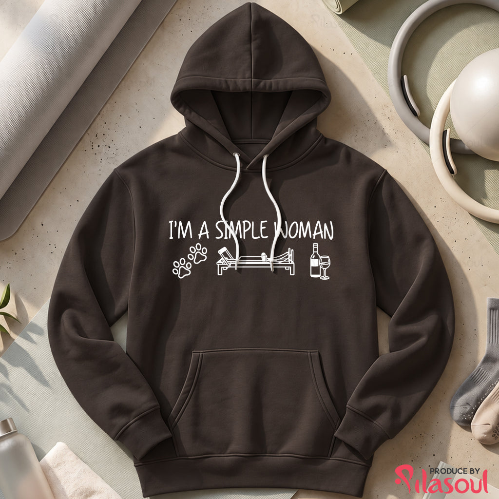 I'm a simple woman Hoodies