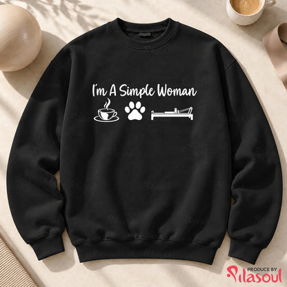 I'm a simple woman - V2 Sweatshirt