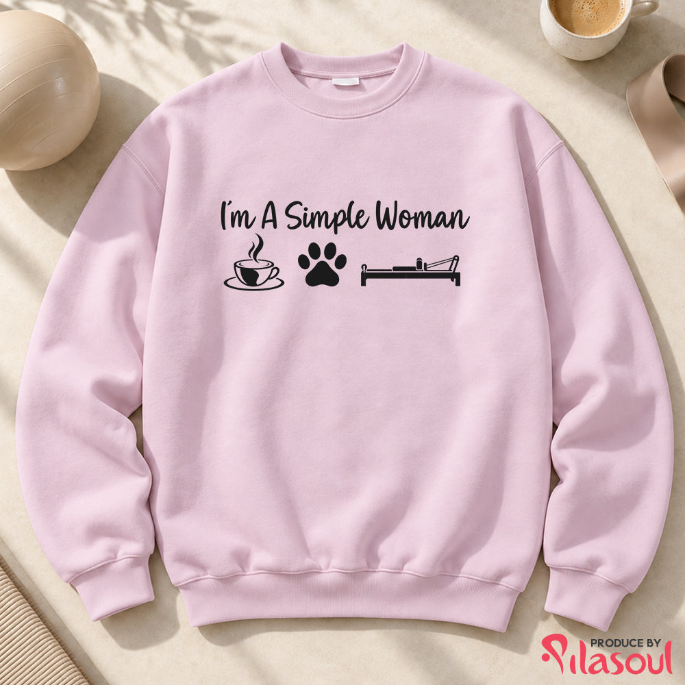 I'm a simple woman - V2 Sweatshirt