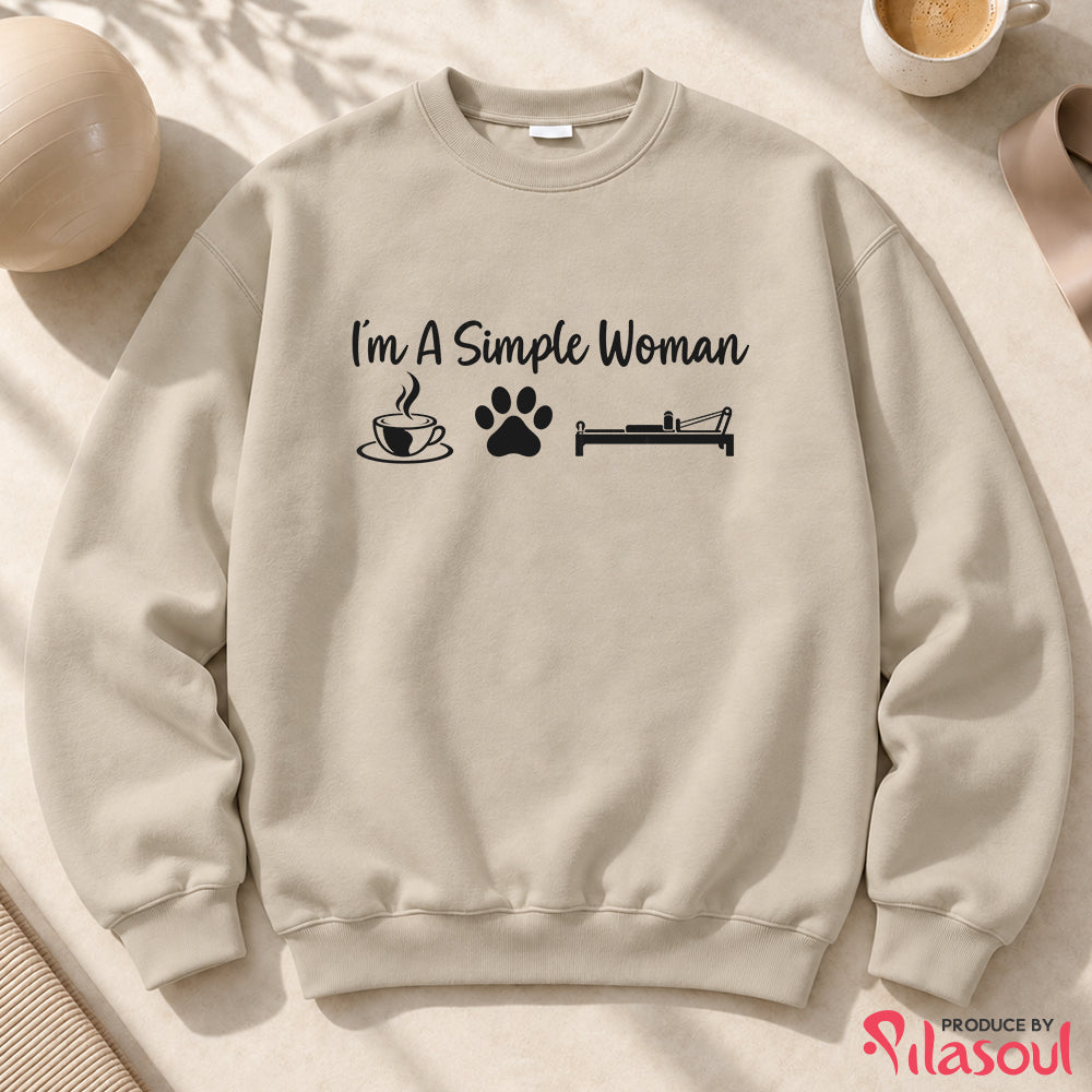 I'm a simple woman - V2 Sweatshirt