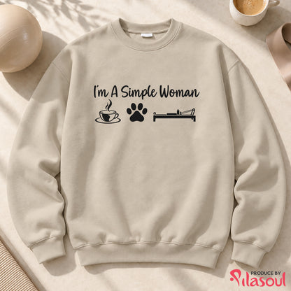 I'm a simple woman - V2 Sweatshirt