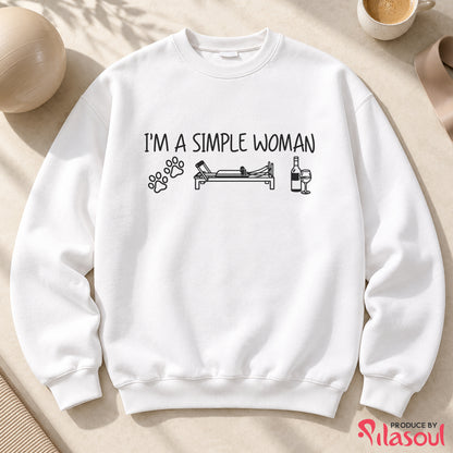 I'm a simple woman Sweatshirt