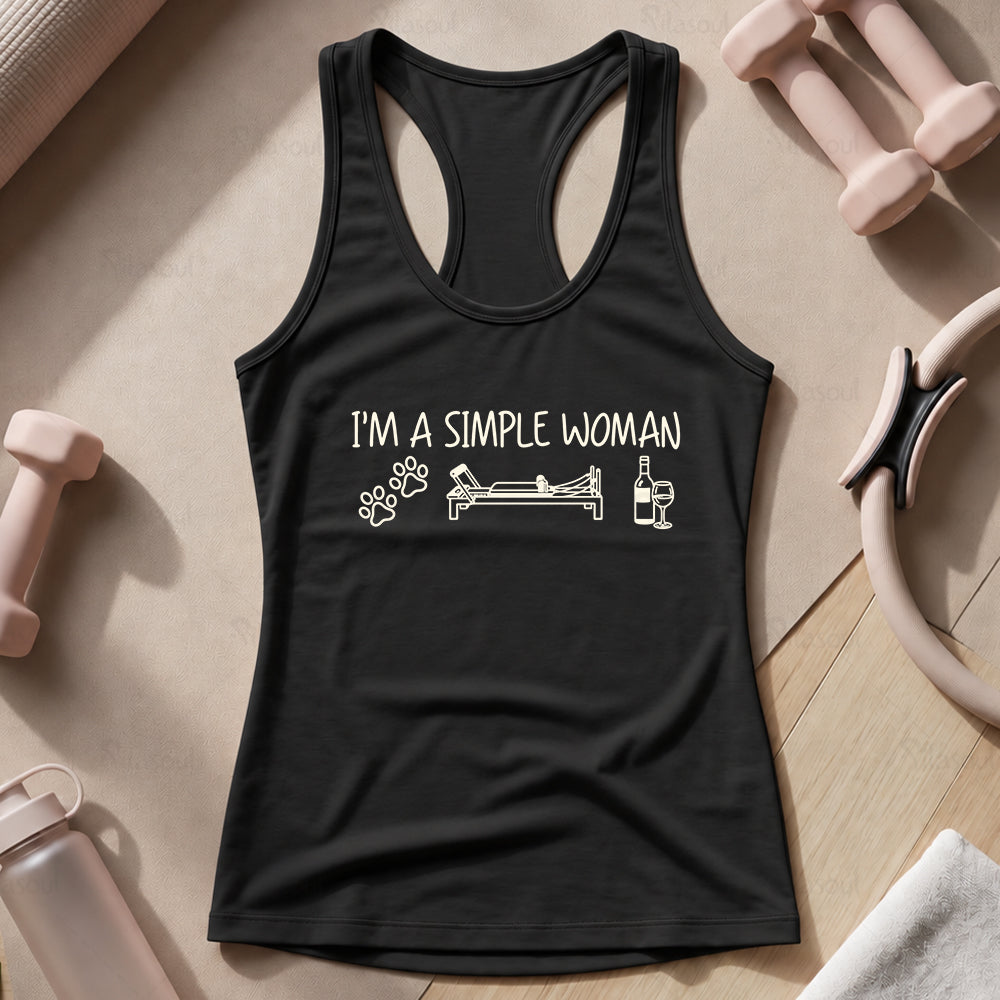 I'm a simple woman Tank Top