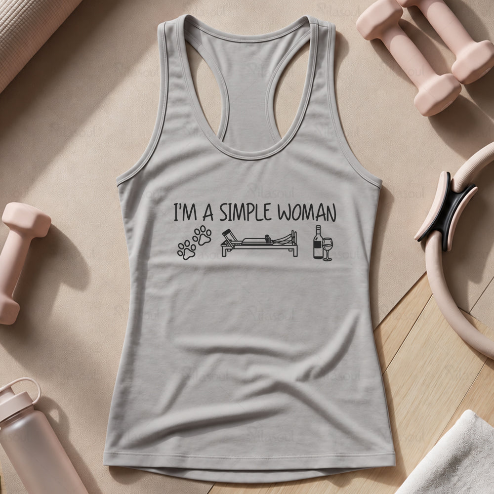 I'm a simple woman Tank Top