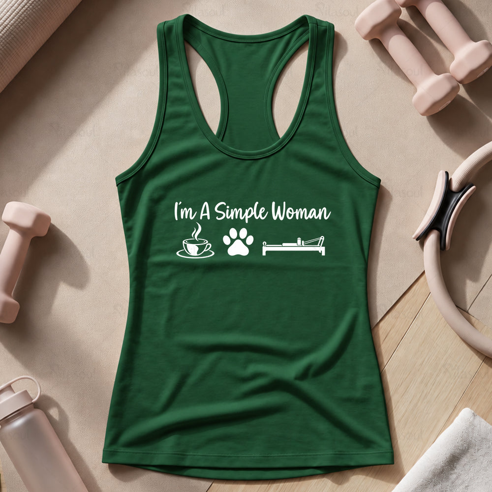 I'm a simple woman - V2 Tank Top