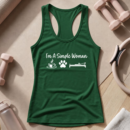 I'm a simple woman - V2 Tank Top