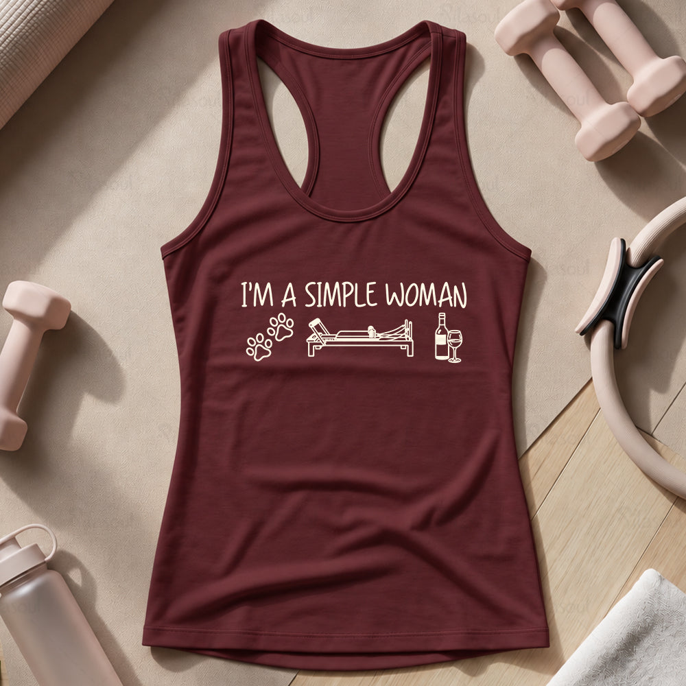 I'm a simple woman Tank Top