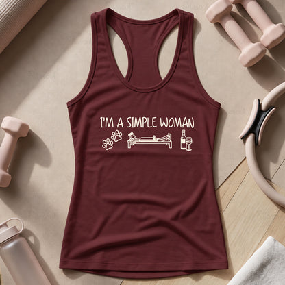I'm a simple woman Tank Top