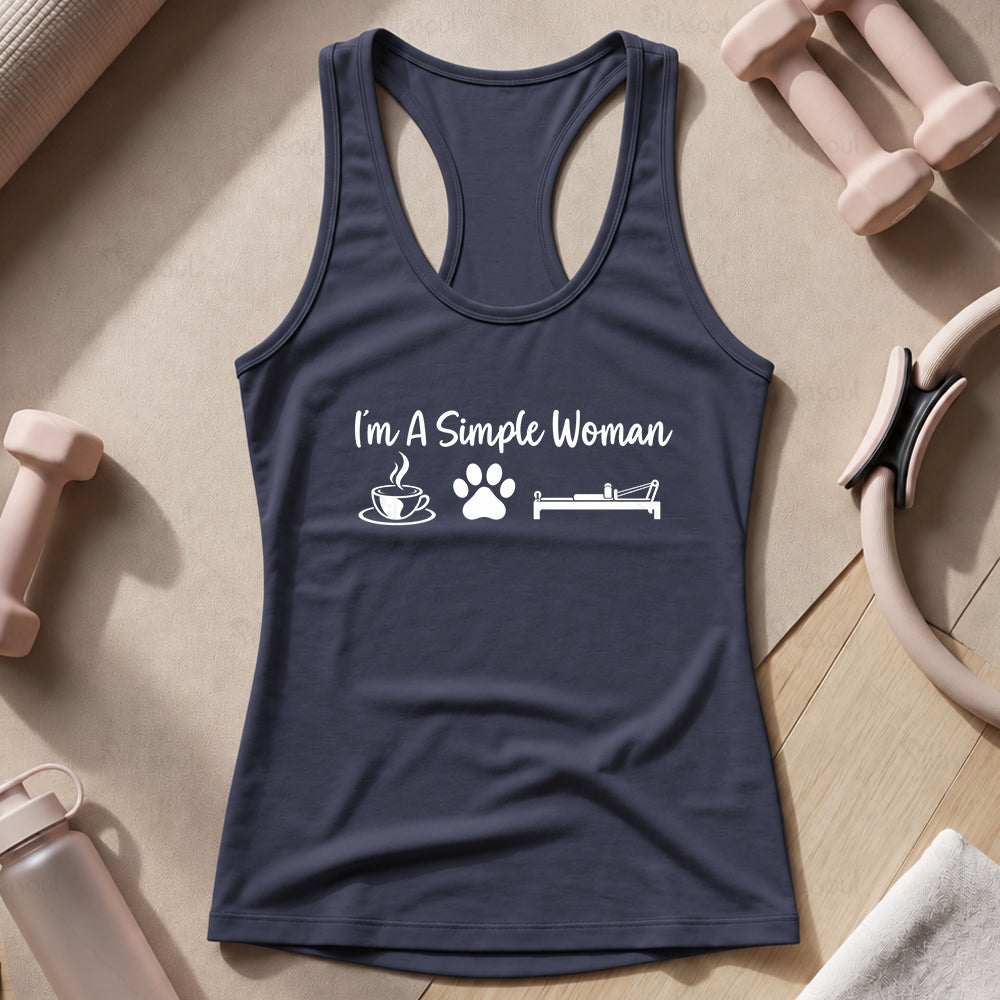 I'm a simple woman - V2 Tank Top