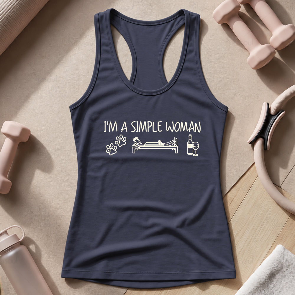 I'm a simple woman Tank Top