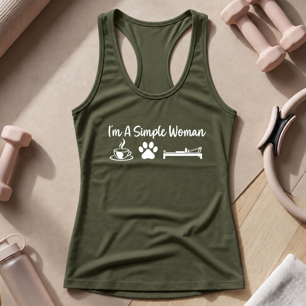I'm a simple woman - V2 Tank Top